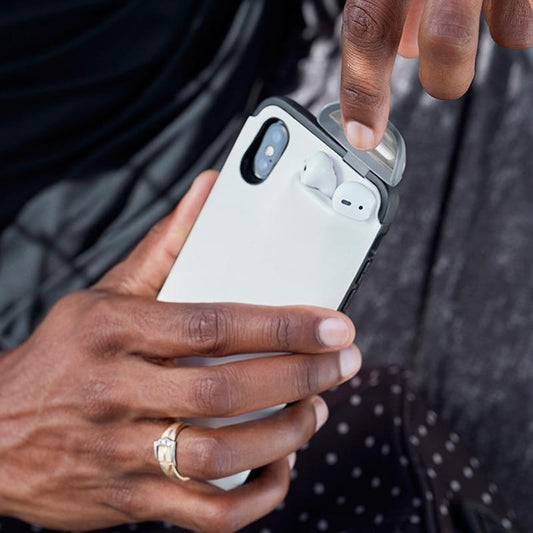 GadgetBux Phone Case With Airpods Holder