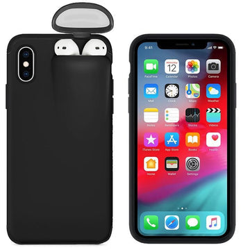 GadgetBux Phone Case With Airpods Holder