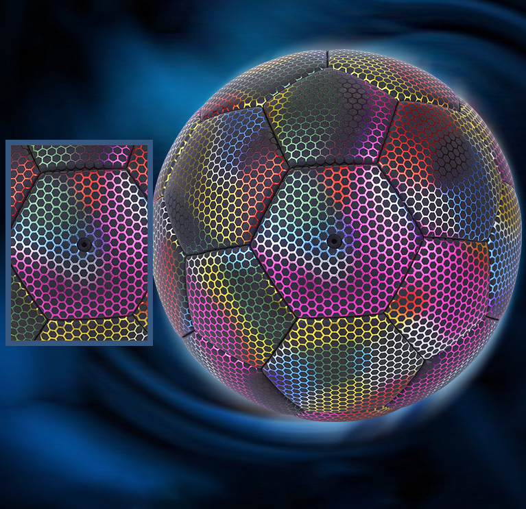 GadgetBux™ Reflective football